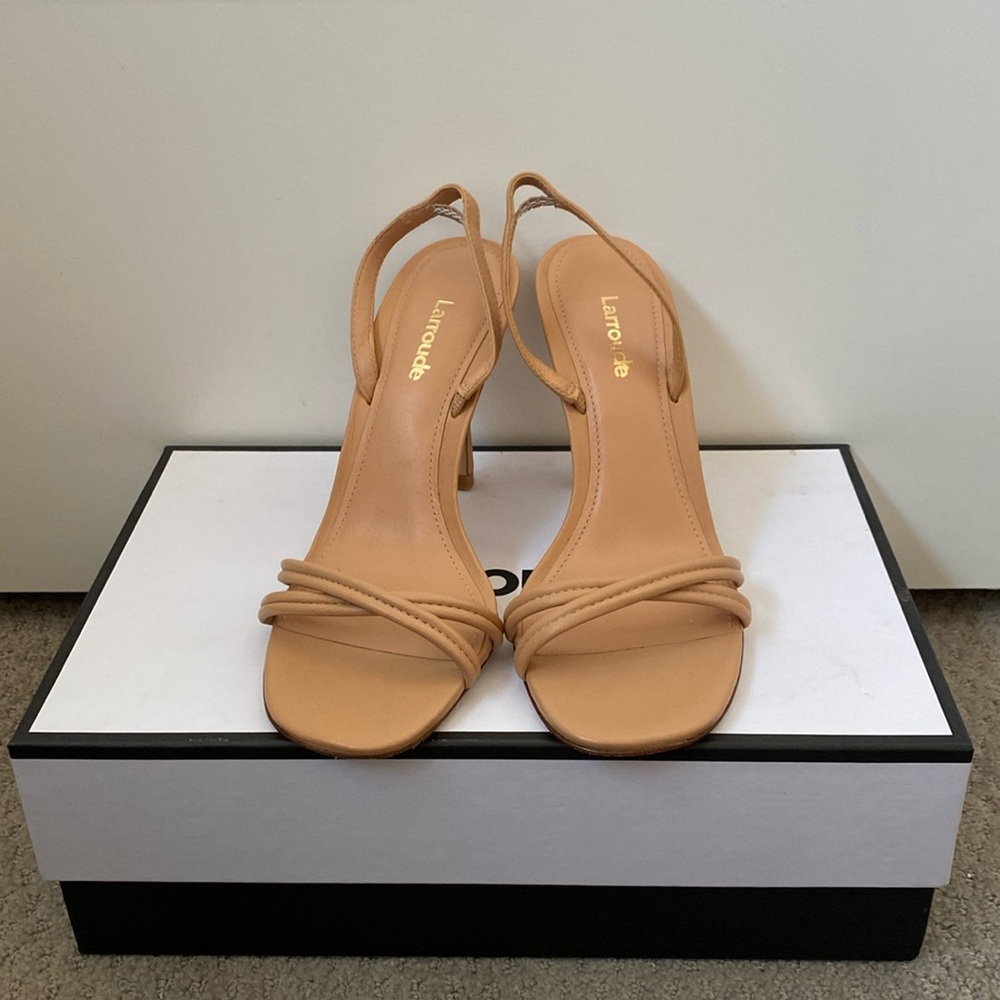 Larroude Annie sling-backs size 6